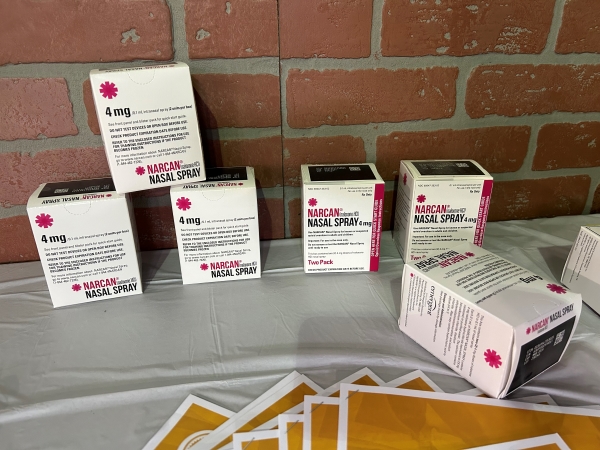 boxes of Narcan