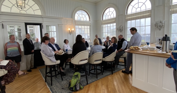 Extended Cabinet meeting at The Inn at Burklyn in East Burke