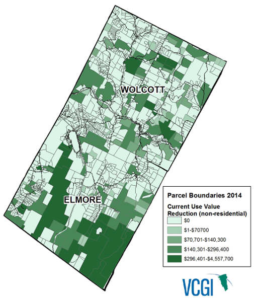 Vermont Land Parcel Map Visualizing Land Ownership Across Vermont | Agency Of Commerce And  Community Development