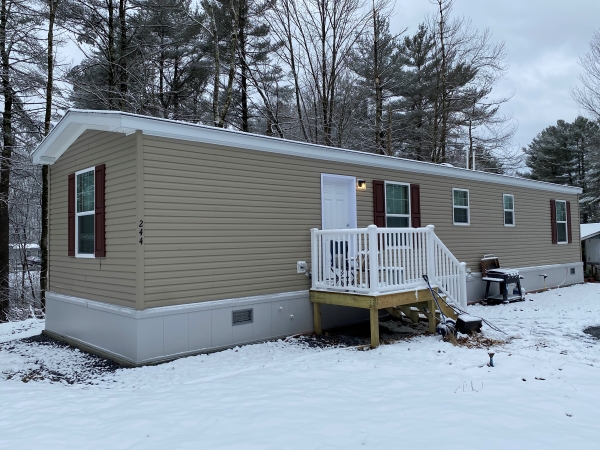 Exterior of Kendra Payea's home in Milton