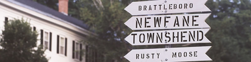Grafton Village, Vermont Intersection Signs