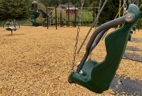 Coventry Elementary School swing 