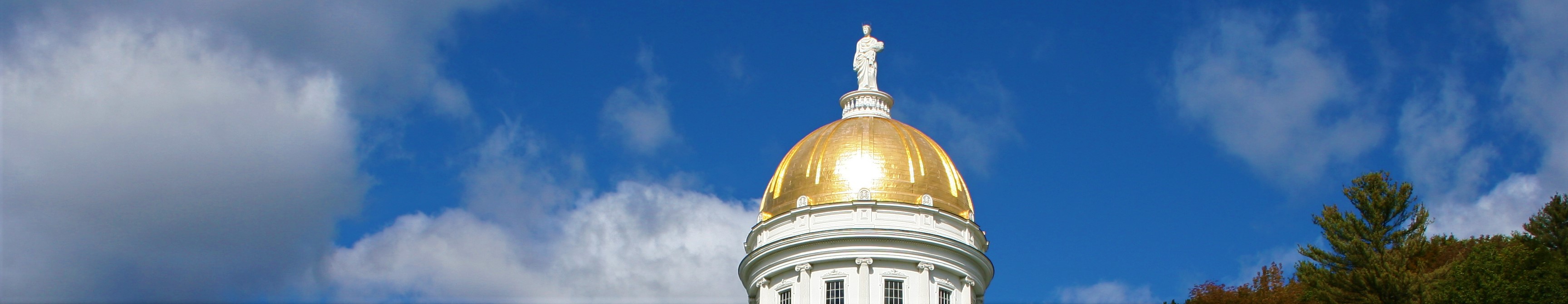 Dome of Vermont State Capital Building 