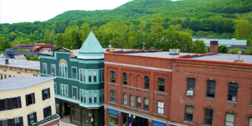 Ariel View of Downtown